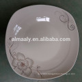 OEM customized eco-friendly ceramic plate for fruit